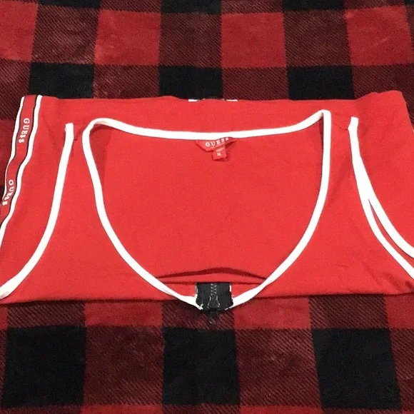 Guess Zip Up Crop 🔝 Size X Large - Picture 6 of 7